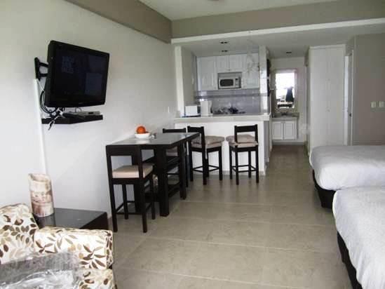 Apartament Beachfront Studio Carisa Y Palma Cancún Pokój zdjęcie