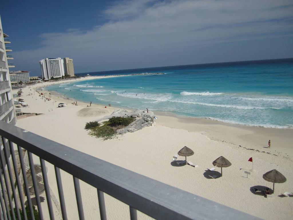 Apartament Beachfront Studio Carisa Y Palma Cancún Zewnętrze zdjęcie