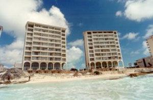 Apartament Beachfront Studio Carisa Y Palma Cancún Zewnętrze zdjęcie